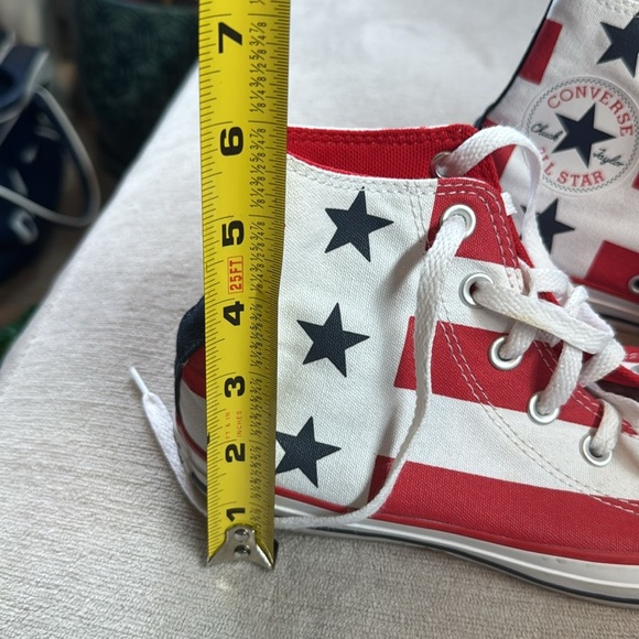 American Flag Converse High Top - Picture 5 of 12